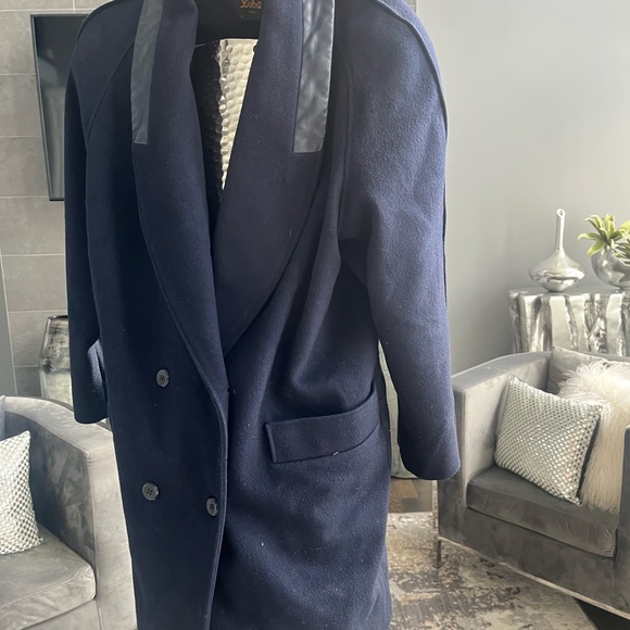 Vintage Luba Paris 1980s exceptionally tailored flight attendant inspired navy - Picture 11 of 17